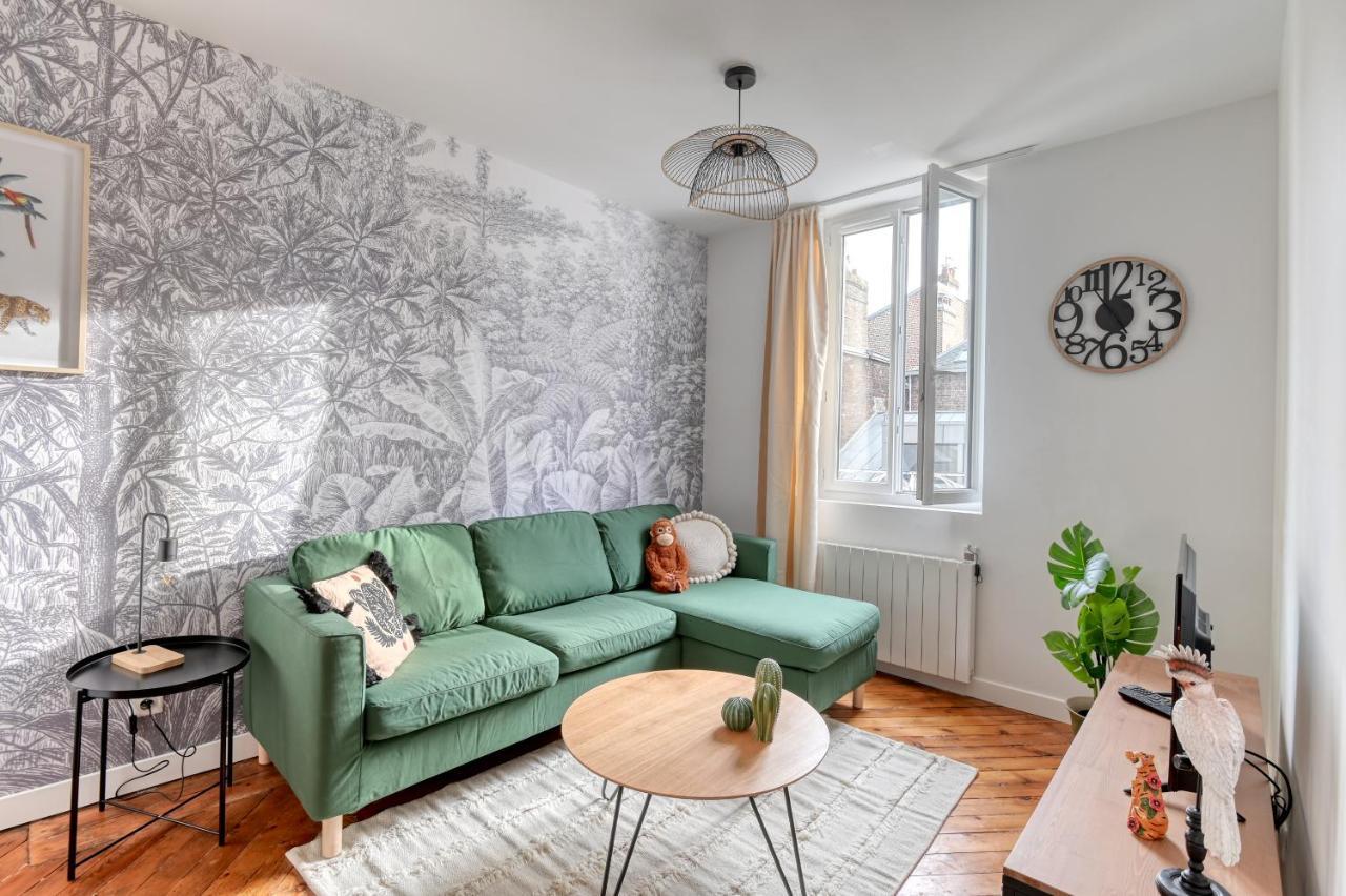 Ambiance Jungle Et Cocon En Hyper Centre Pour 2, 4 Ou 6 Pers - Mylittlestay Rouen Exterior photo