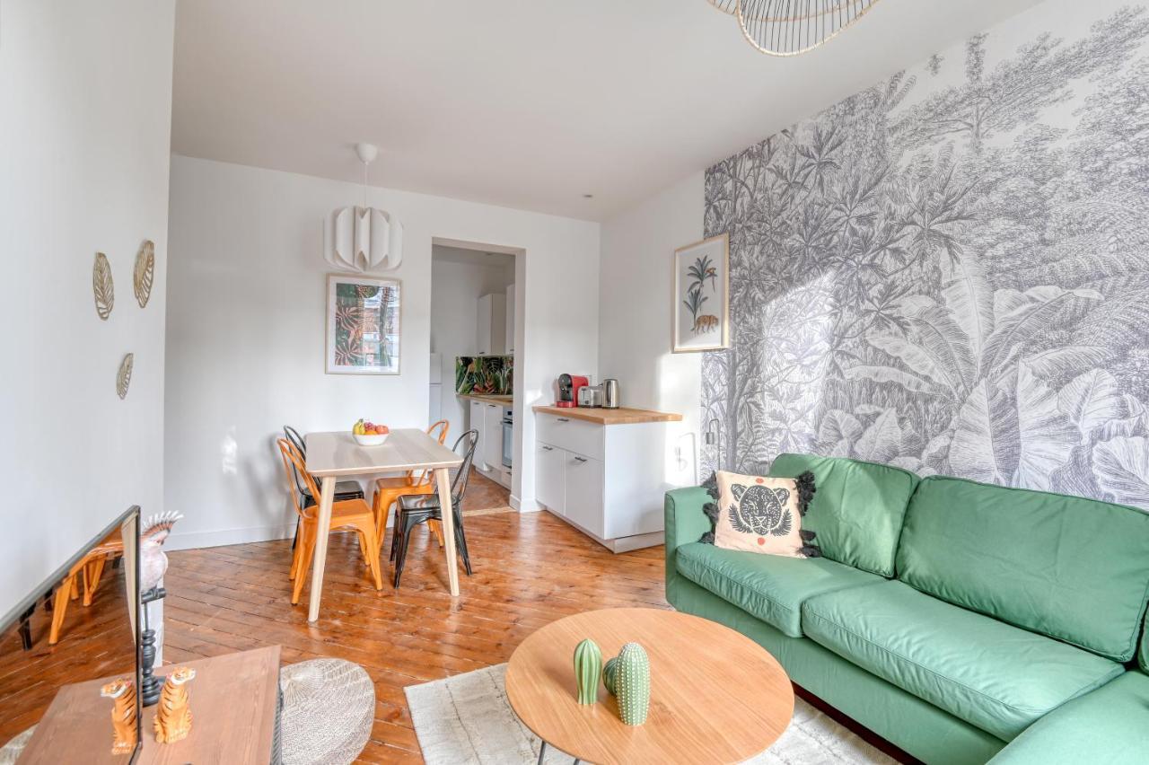 Ambiance Jungle Et Cocon En Hyper Centre Pour 2, 4 Ou 6 Pers - Mylittlestay Rouen Exterior photo